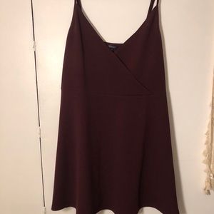 Maroon dress